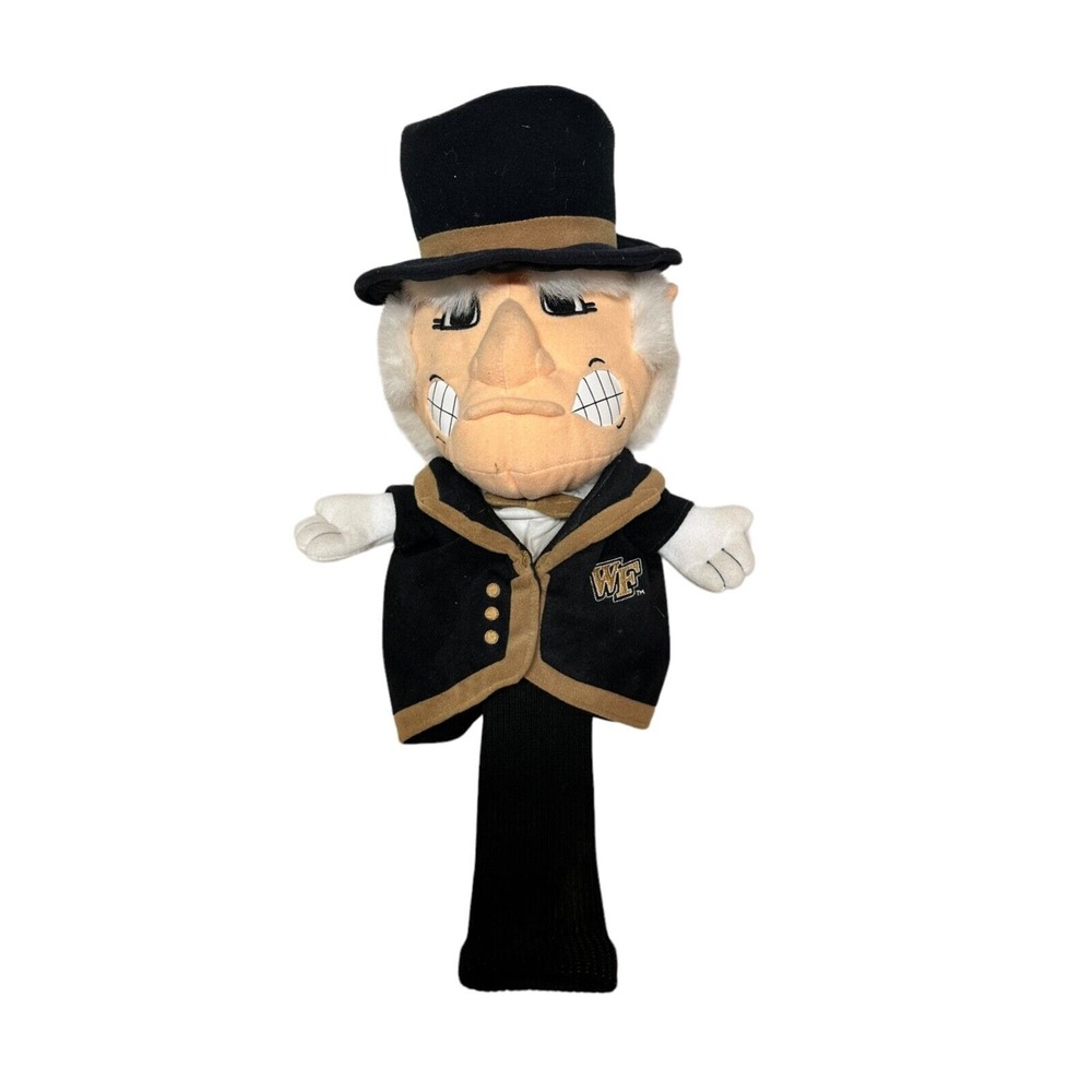 2004 Datrex University of Wake Forest DEMON DEACONS Golf Driver Head Cover Plush